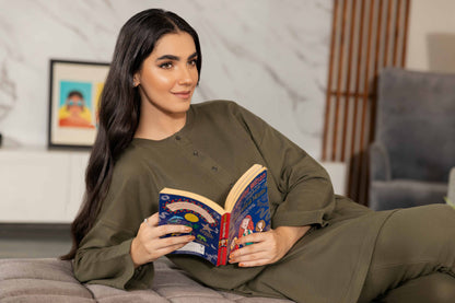 Nishat Linen - 2 Piece - Basic Loungewear - KLW23-01