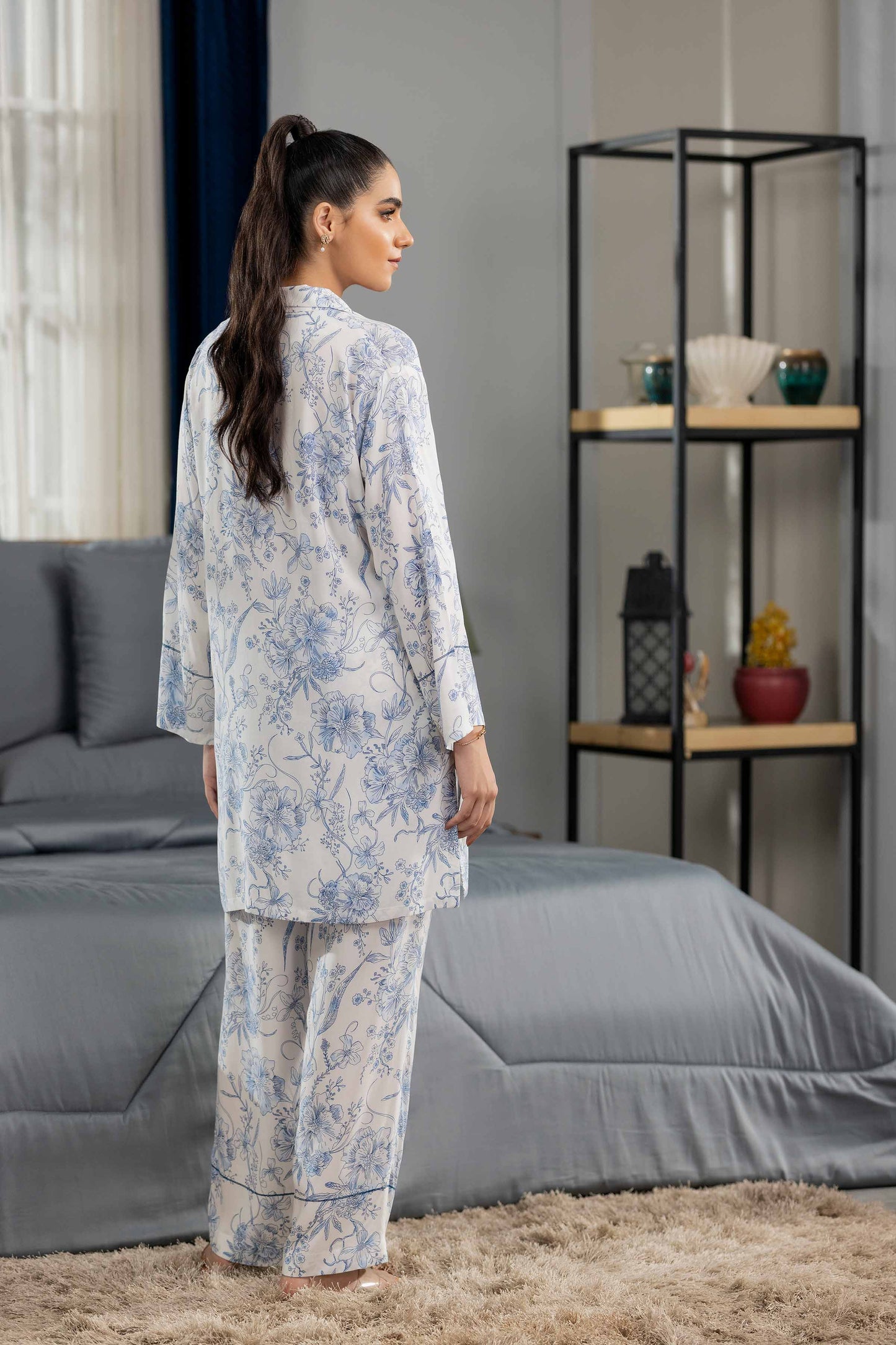 Nishat Linen - 2 Piece - Printed Loungewear - KLW23-05