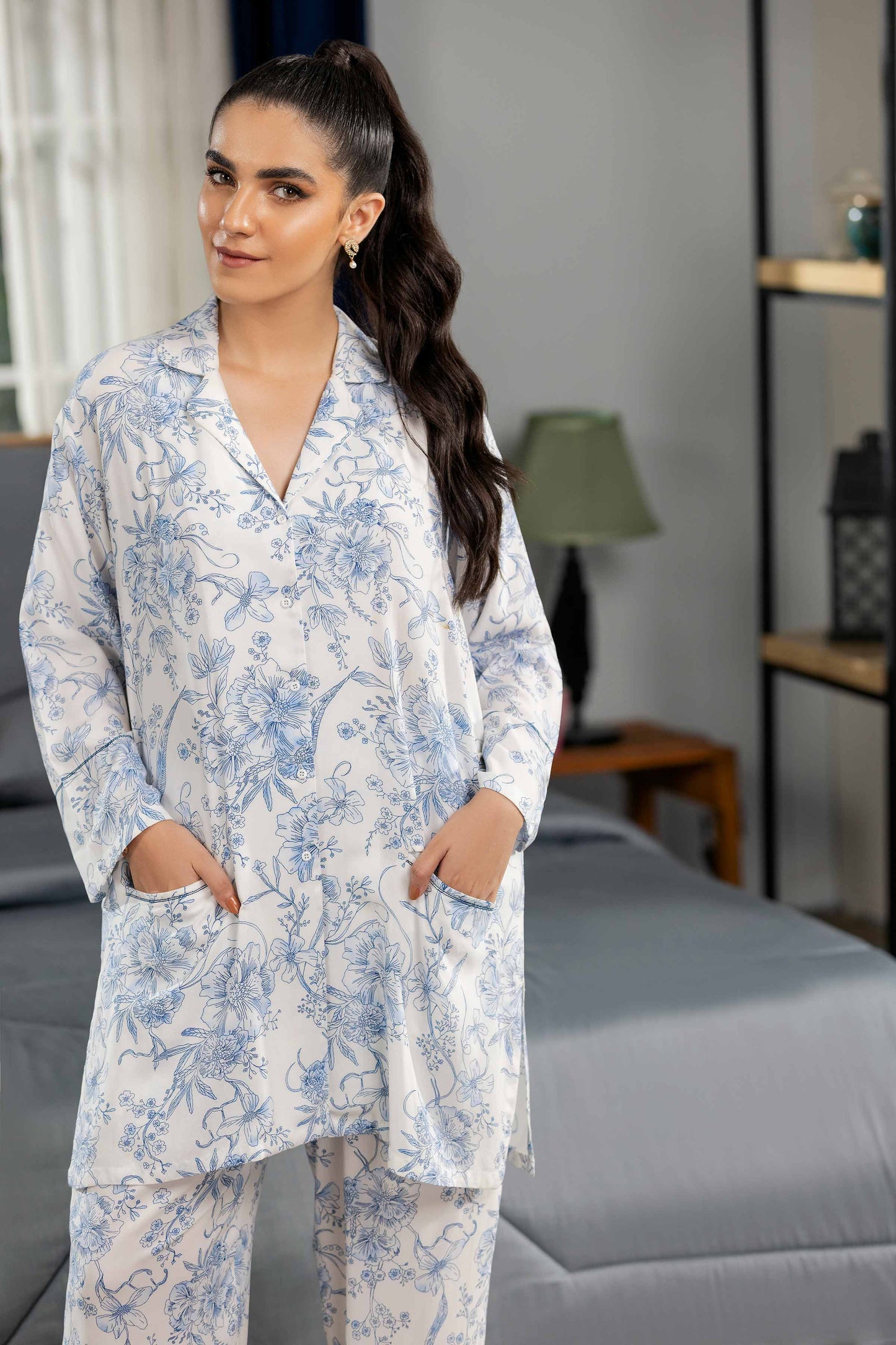 Nishat Linen - 2 Piece - Printed Loungewear - KLW23-05