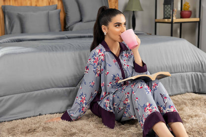 Nishat Linen - 2 Piece - Printed Loungewear - KLW23-09