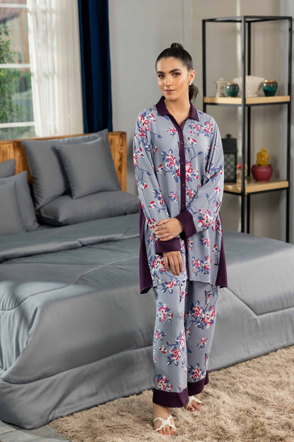 Nishat Linen - 2 Piece - Printed Loungewear - KLW23-09