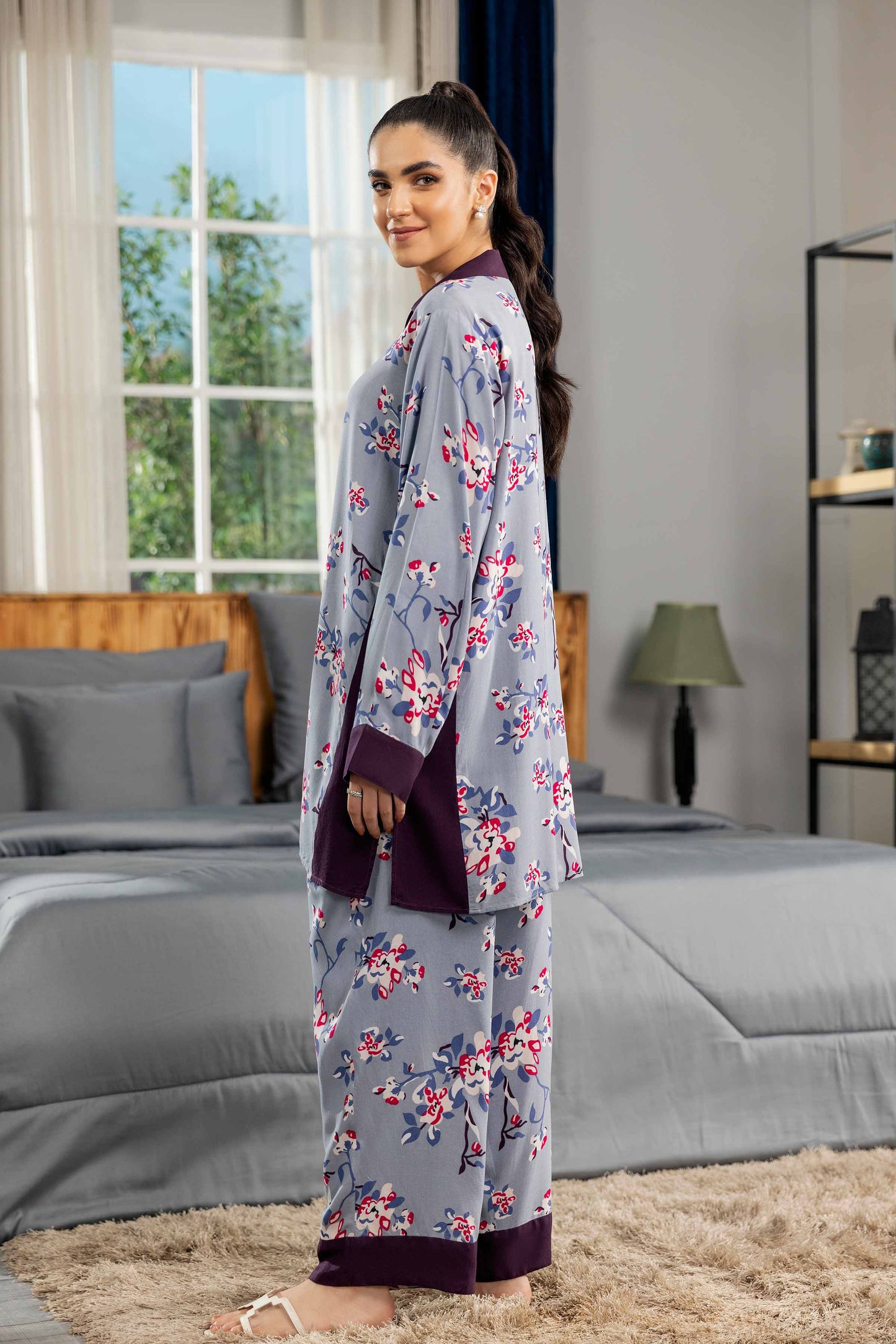 Nishat Linen - 2 Piece - Printed Loungewear - KLW23-09