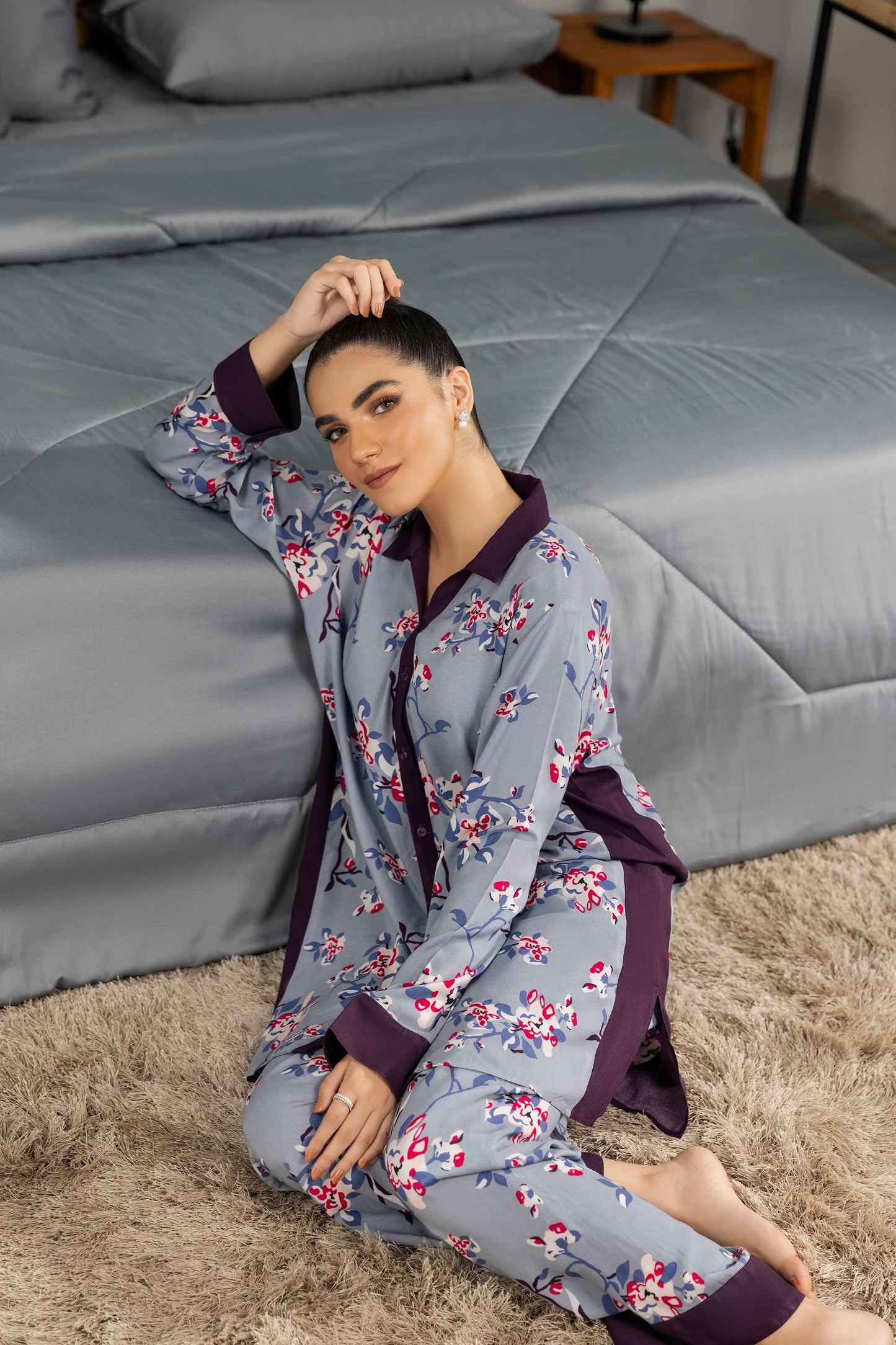 Nishat Linen - 2 Piece - Printed Loungewear - KLW23-09