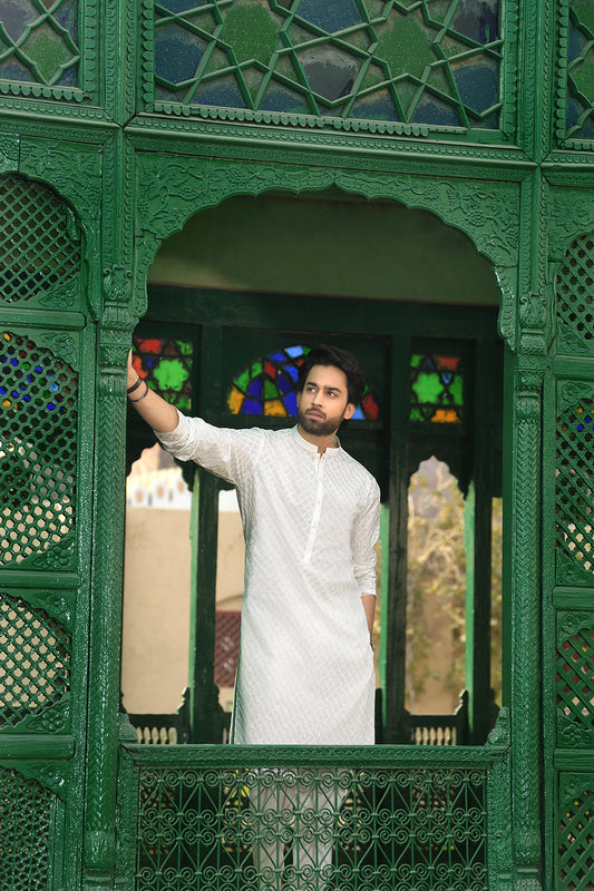 Nishat Linen - KNS22-03-Embroidered 2PC