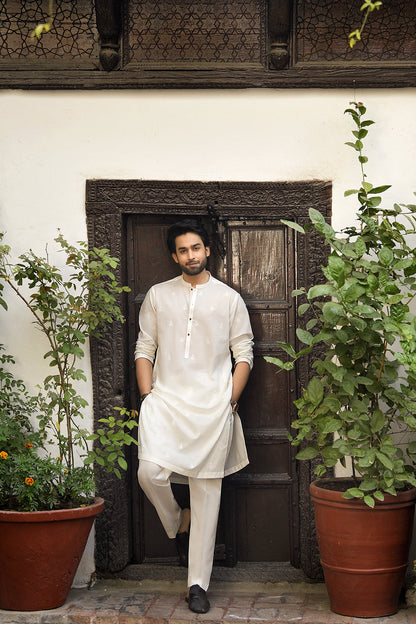 Nishat Linen - KNS22-11-Embroidered 2PC