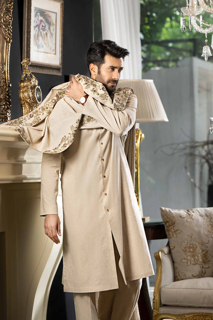 Nishat Linen - 3 Piece - Embroidered Suit - KNW23-01