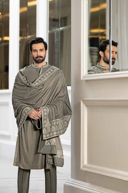Nishat Linen - 2 Piece - Embroidered Suit - KNW23-03