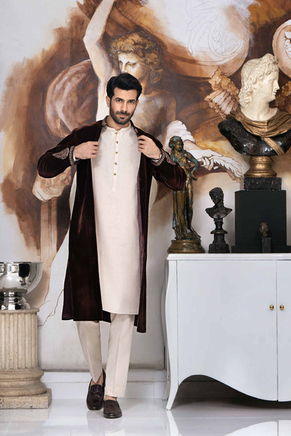 Nishat Linen - 3 Piece - Embroidered Suit - KNW23-06