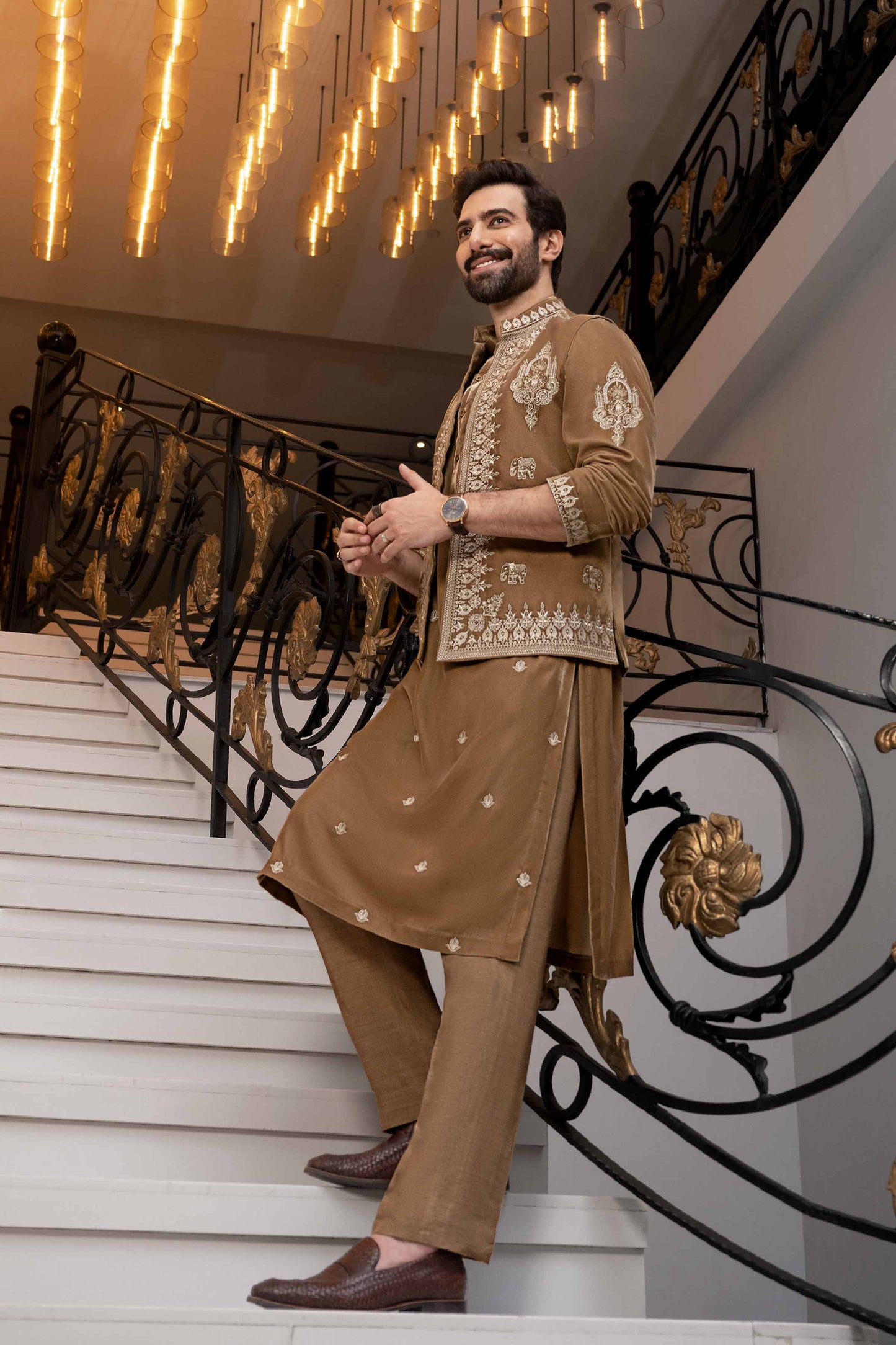 Nishat Linen - 2 Piece - Embroidered Suit - KNW23-07