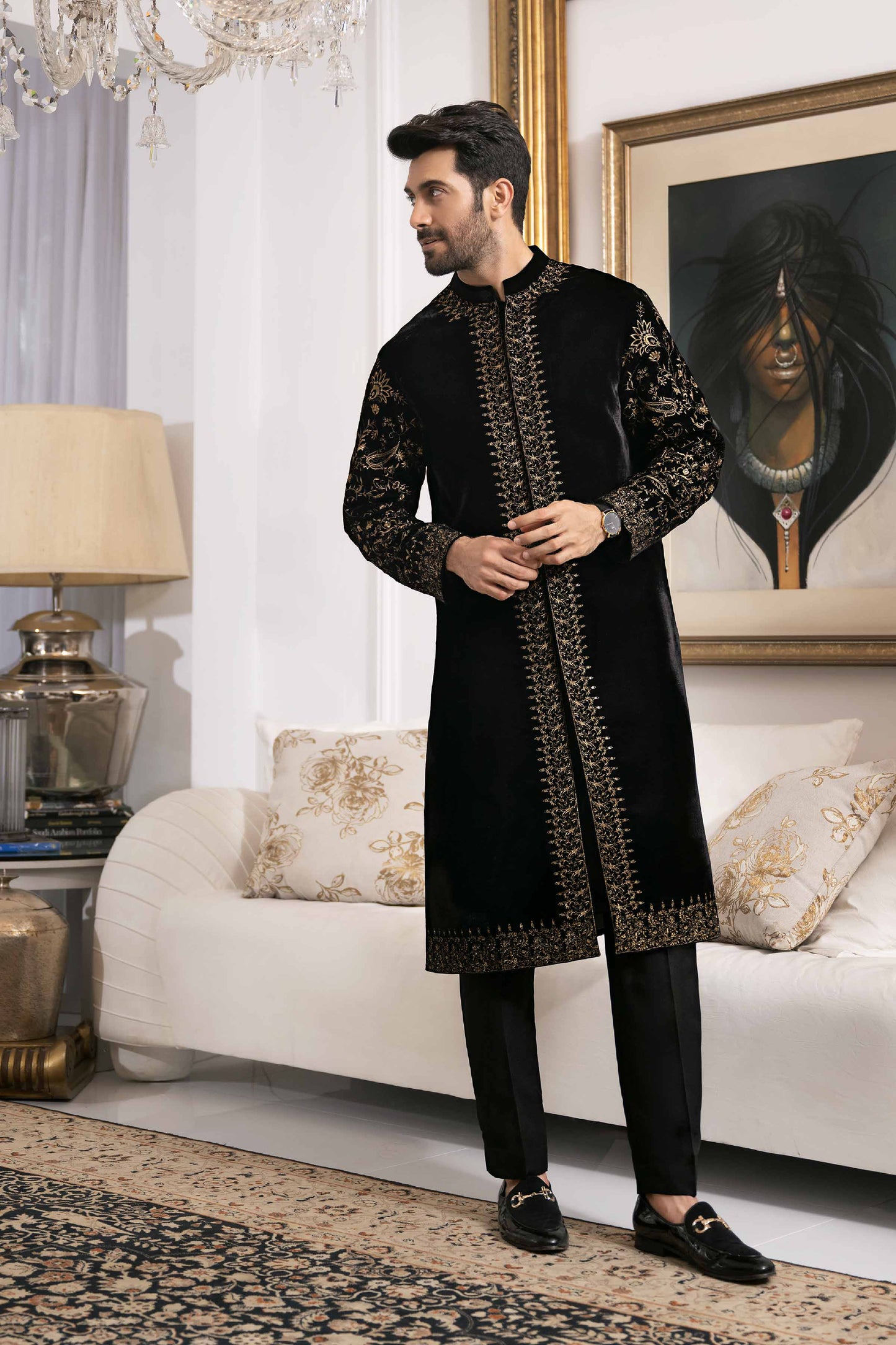 Nishat Linen - 2 Piece - Embroidered Suit - KNW23-08