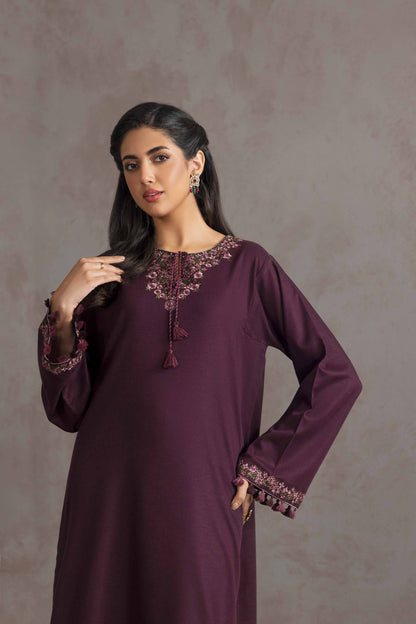 Nishat Linen - 2 Piece - Embroidered Suit - KPW23-01