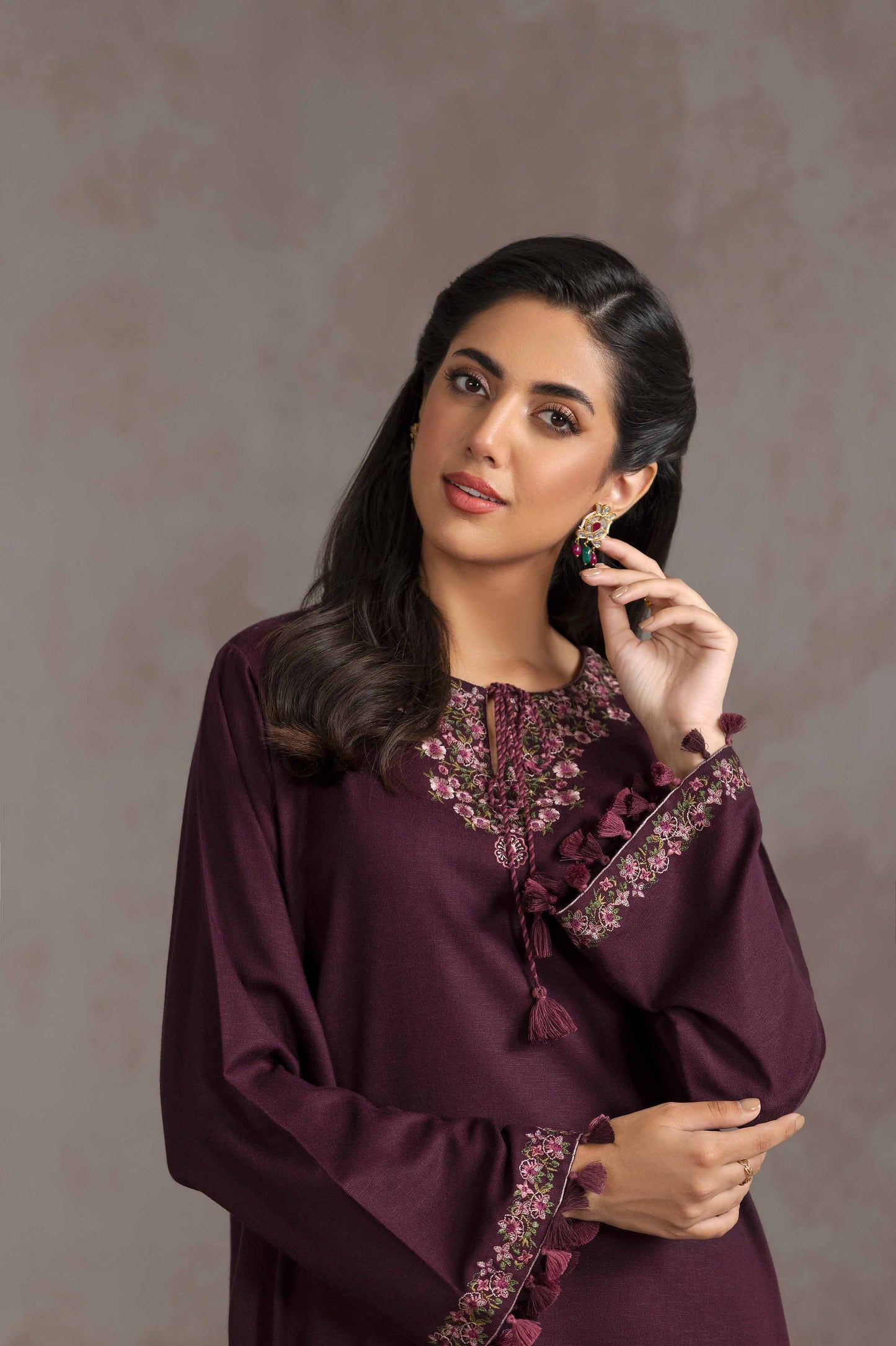 Nishat Linen - 2 Piece - Embroidered Suit - KPW23-01