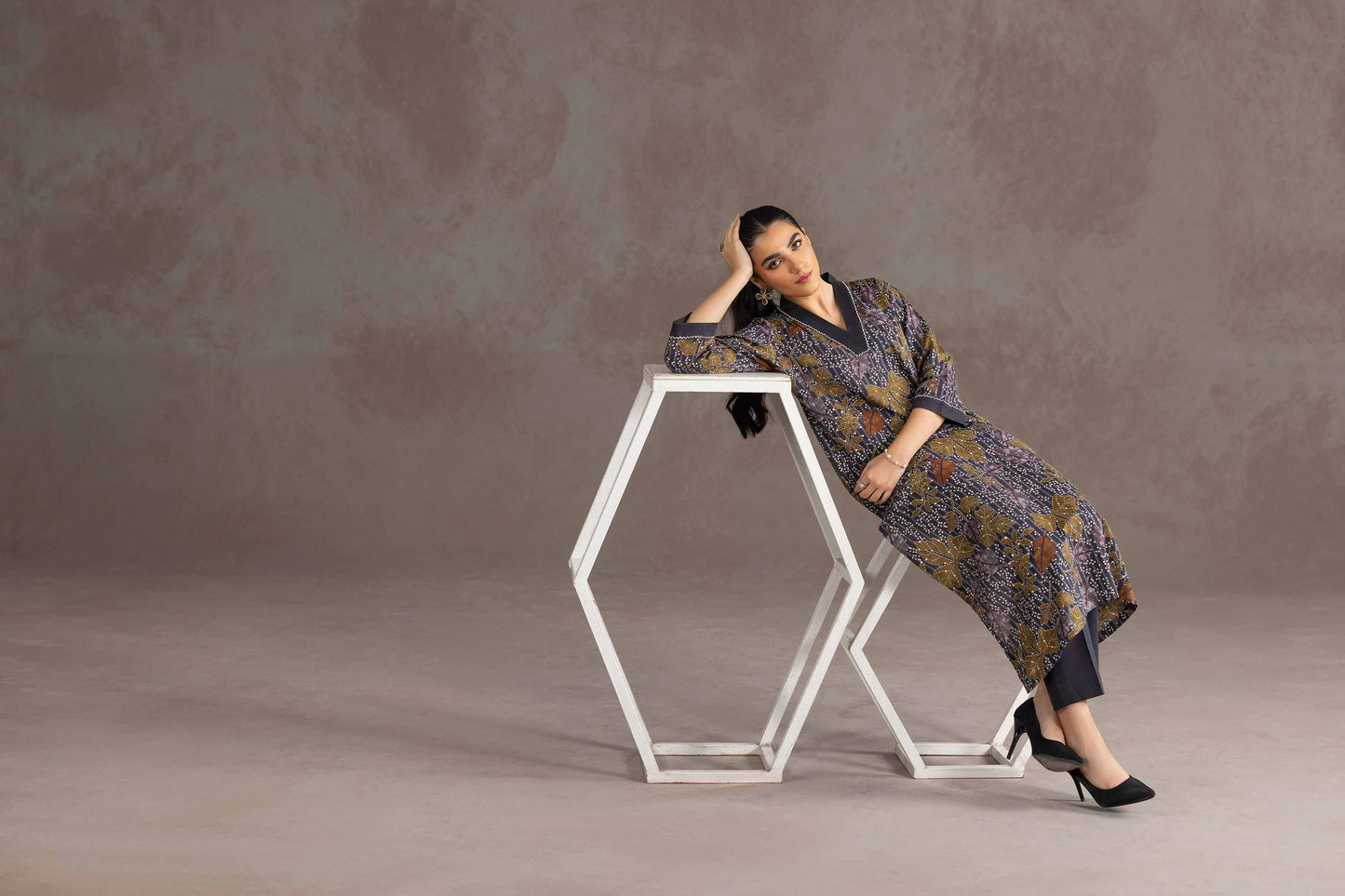 Nishat Linen - 2 Piece - Printed Suit - KPW23-02