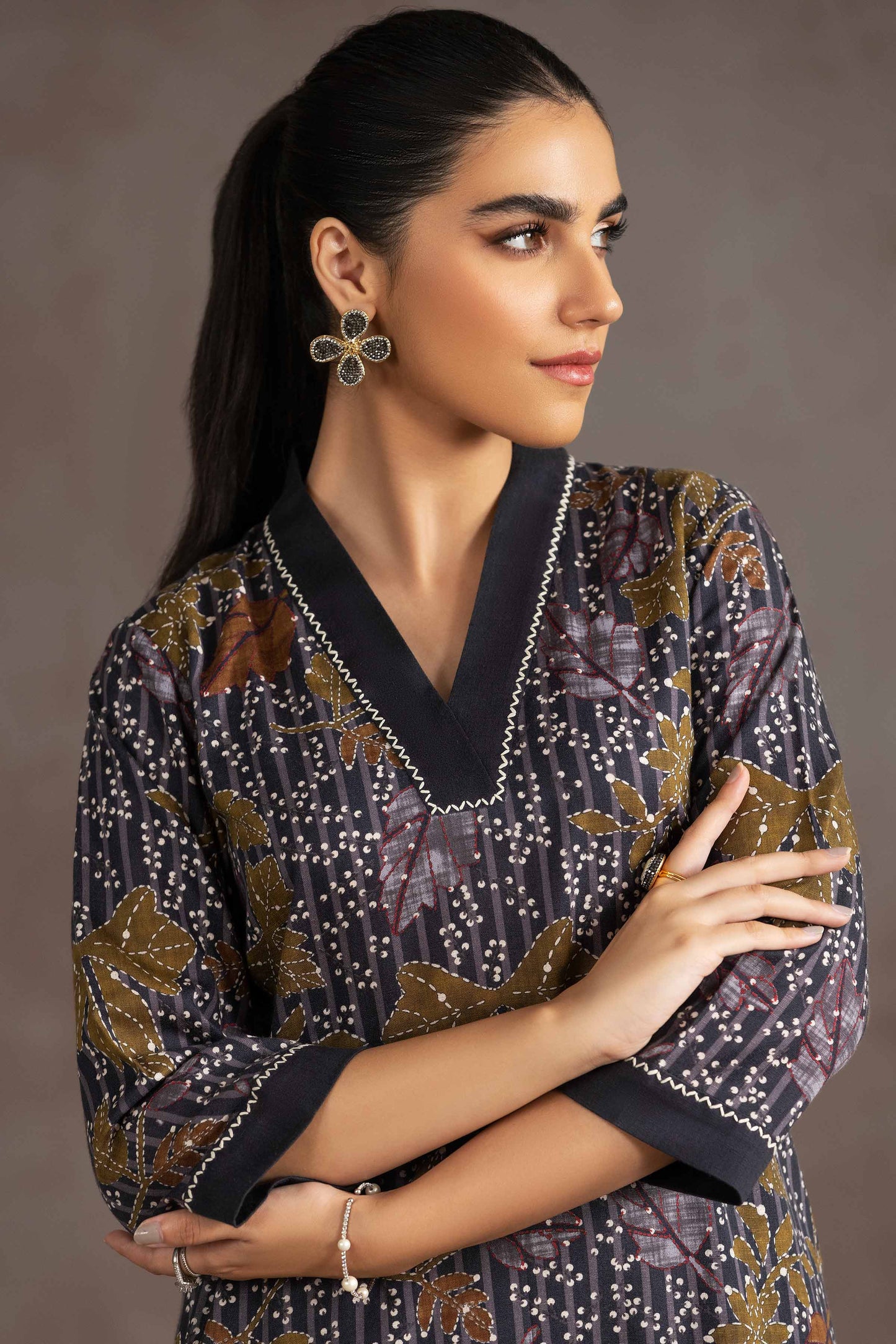 Nishat Linen - 2 Piece - Printed Suit - KPW23-02