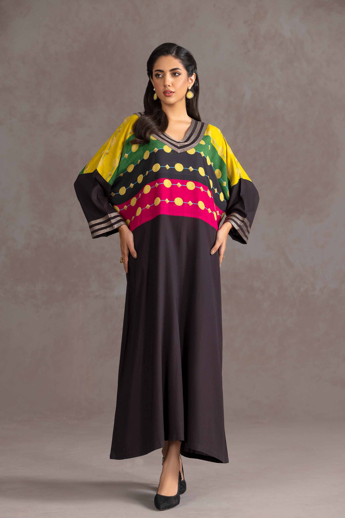 Nishat Linen - Printed Embroidered Shirt - KPW23-04