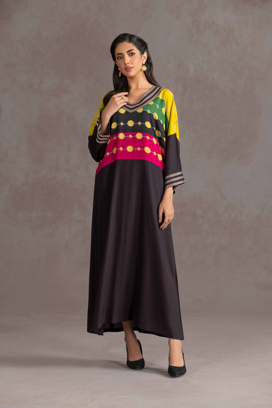 Nishat Linen - Printed Embroidered Shirt - KPW23-04