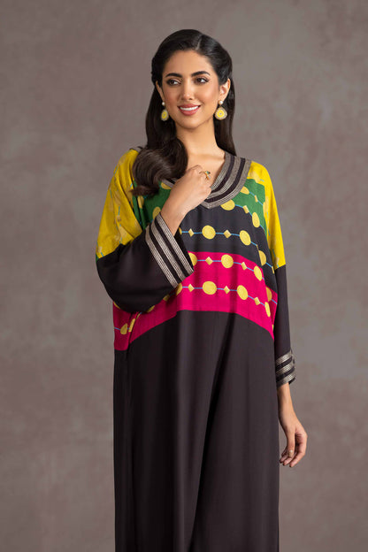 Nishat Linen - Printed Embroidered Shirt - KPW23-04