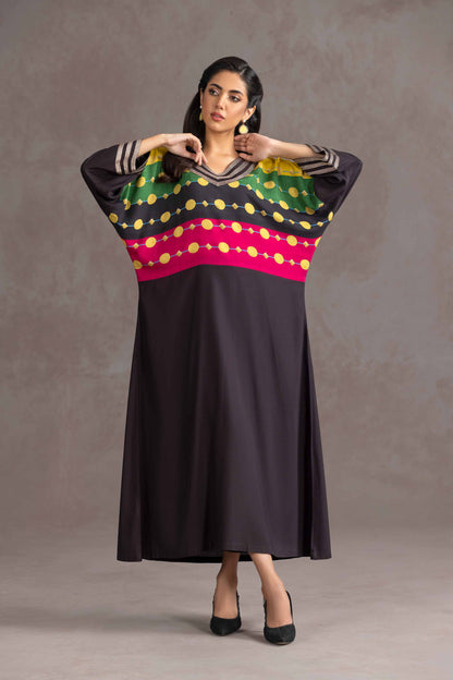 Nishat Linen - Printed Embroidered Shirt - KPW23-04