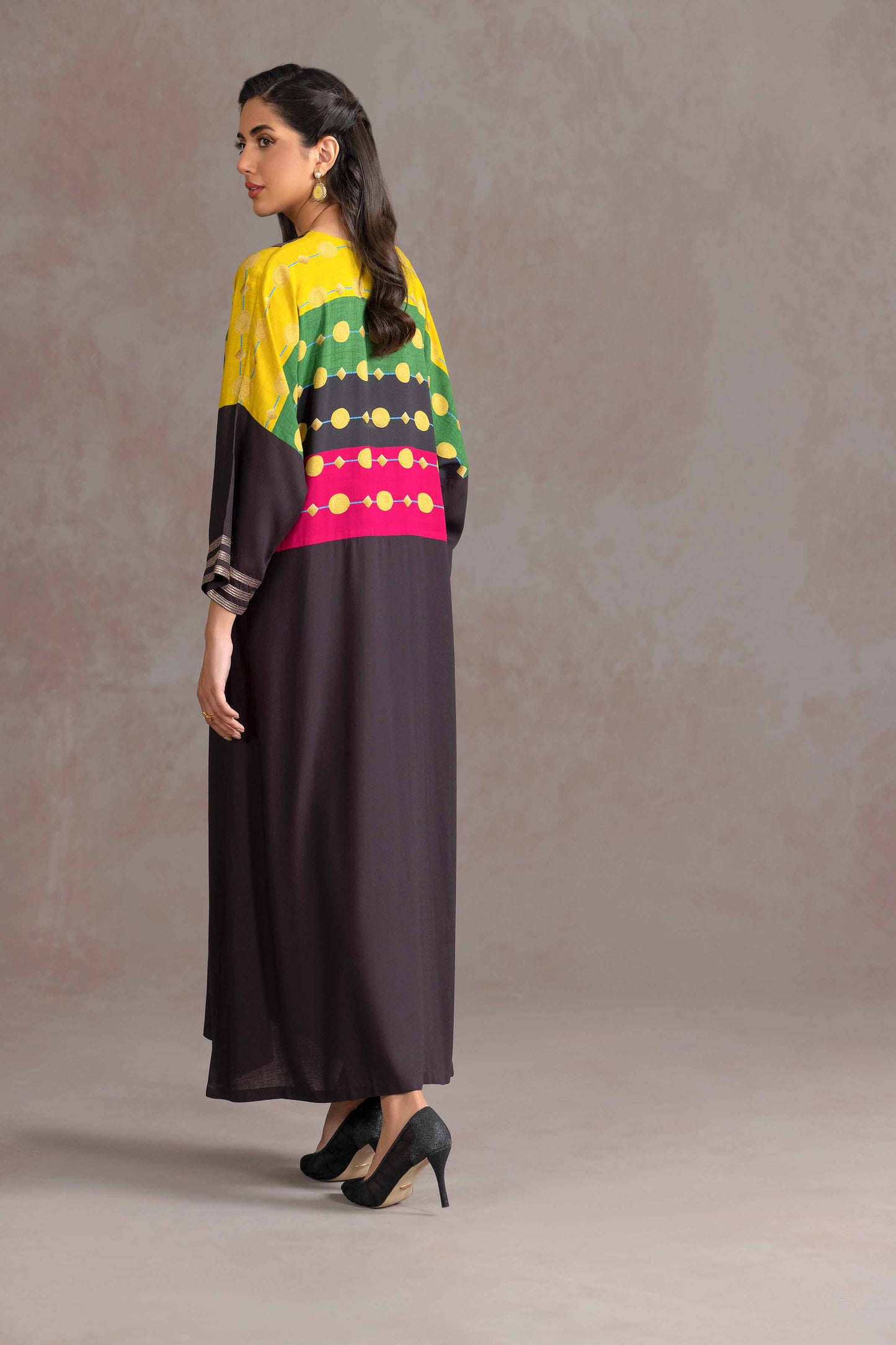 Nishat Linen - Printed Embroidered Shirt - KPW23-04