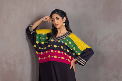 Nishat Linen - Printed Embroidered Shirt - KPW23-04