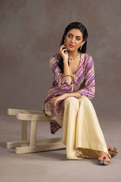 Nishat Linen - 2 Piece - Printed Suit - KPW23-06