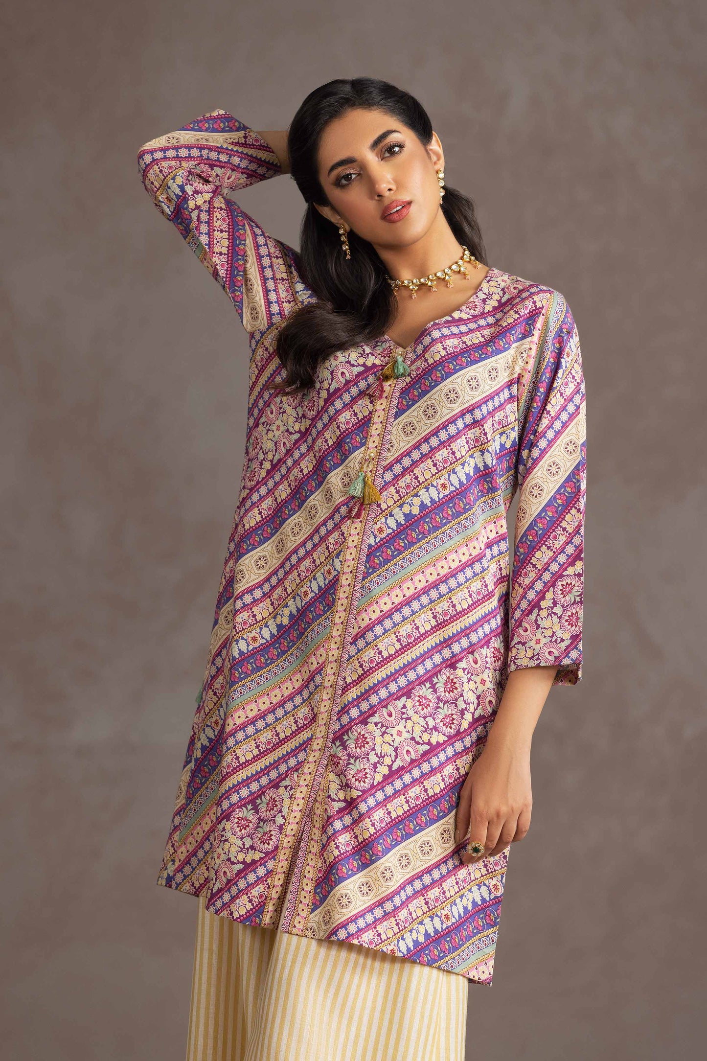 Nishat Linen - 2 Piece - Printed Suit - KPW23-06