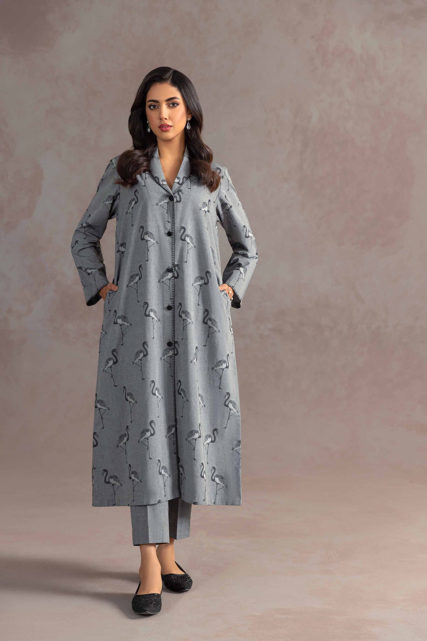 Nishat Linen - 2 Piece - Basic Suit - KPW23-07