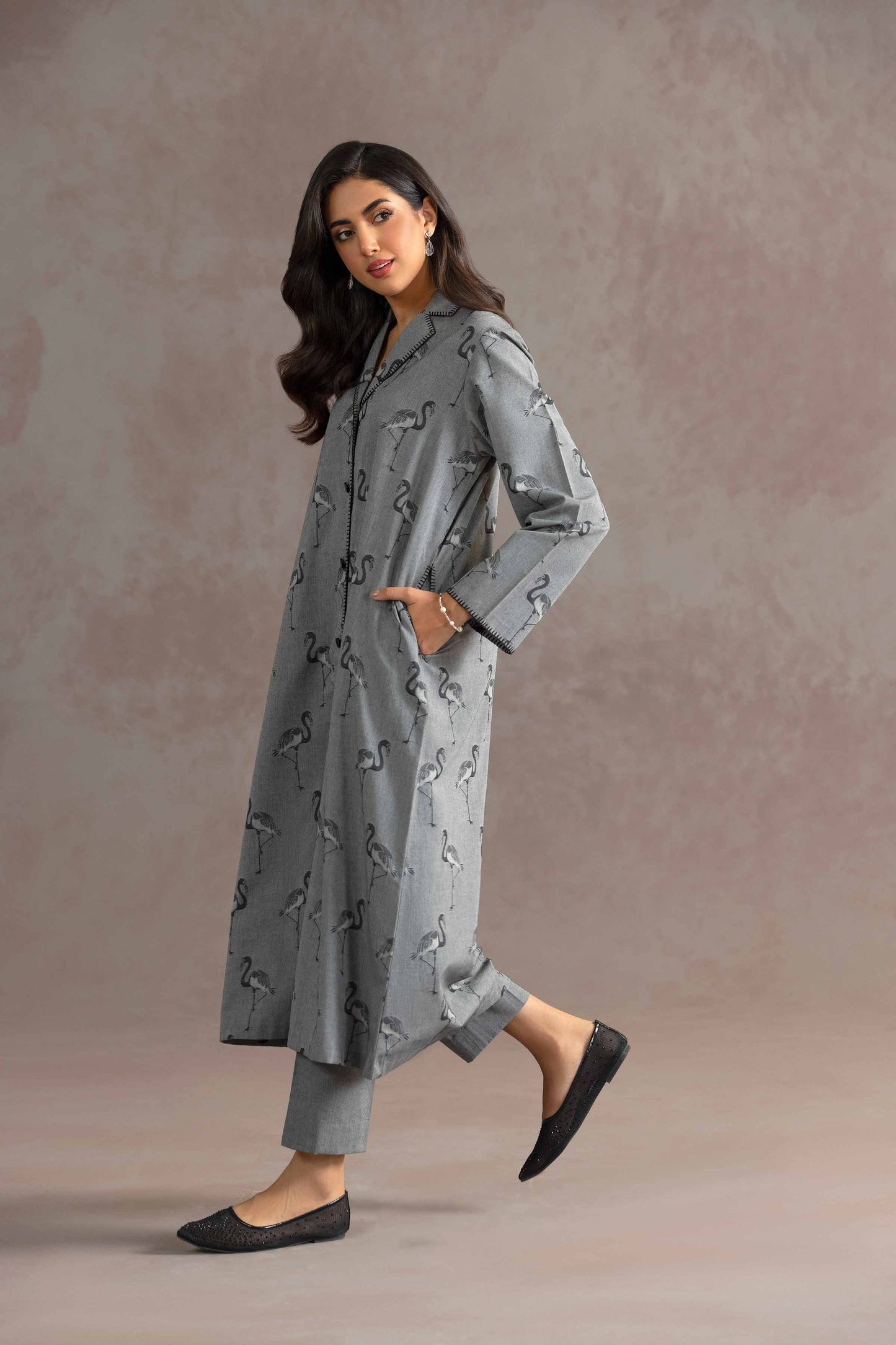 Nishat Linen - 2 Piece - Basic Suit - KPW23-07