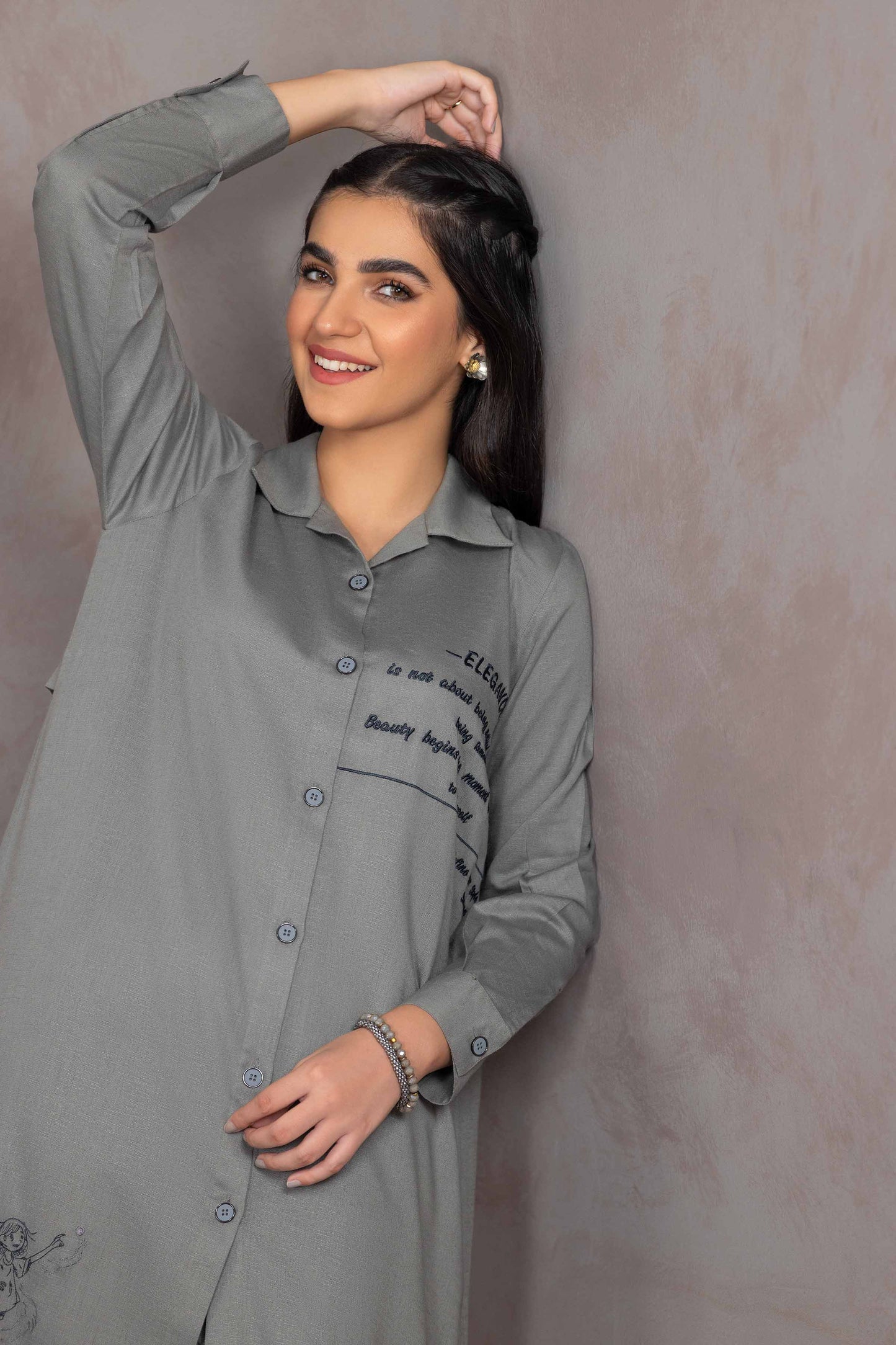 Nishat Linen - 2 Piece - Basic Suit - KPW23-08