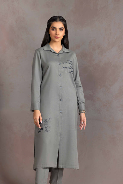 Nishat Linen - 2 Piece - Basic Suit - KPW23-08