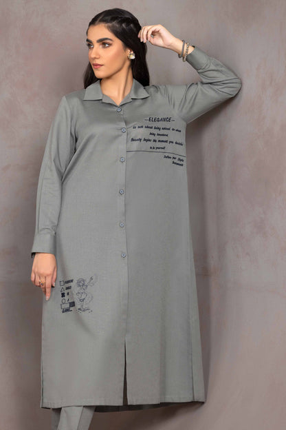 Nishat Linen - 2 Piece - Basic Suit - KPW23-08