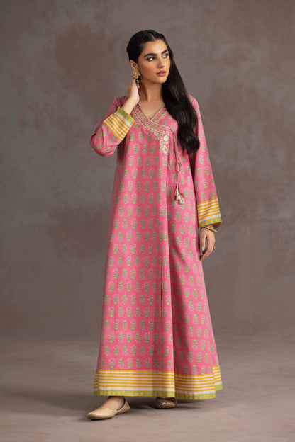 Nishat Linen - 2 Piece - Printed Embroidered Suit - KPW23-09