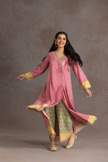 Nishat Linen - 2 Piece - Printed Embroidered Suit - KPW23-09
