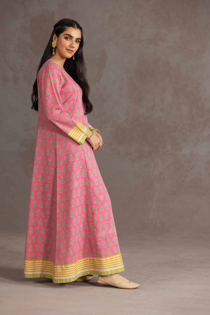 Nishat Linen - 2 Piece - Printed Embroidered Suit - KPW23-09