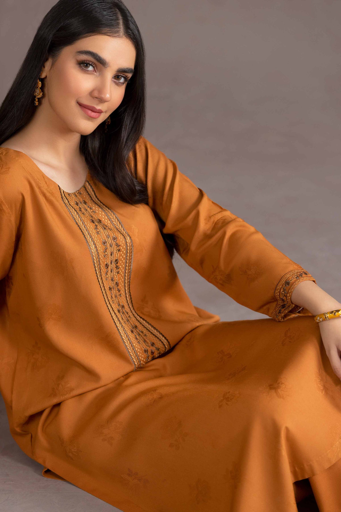 Nishat Linen - 2 Piece - Embroidered Suit - KPW23-11