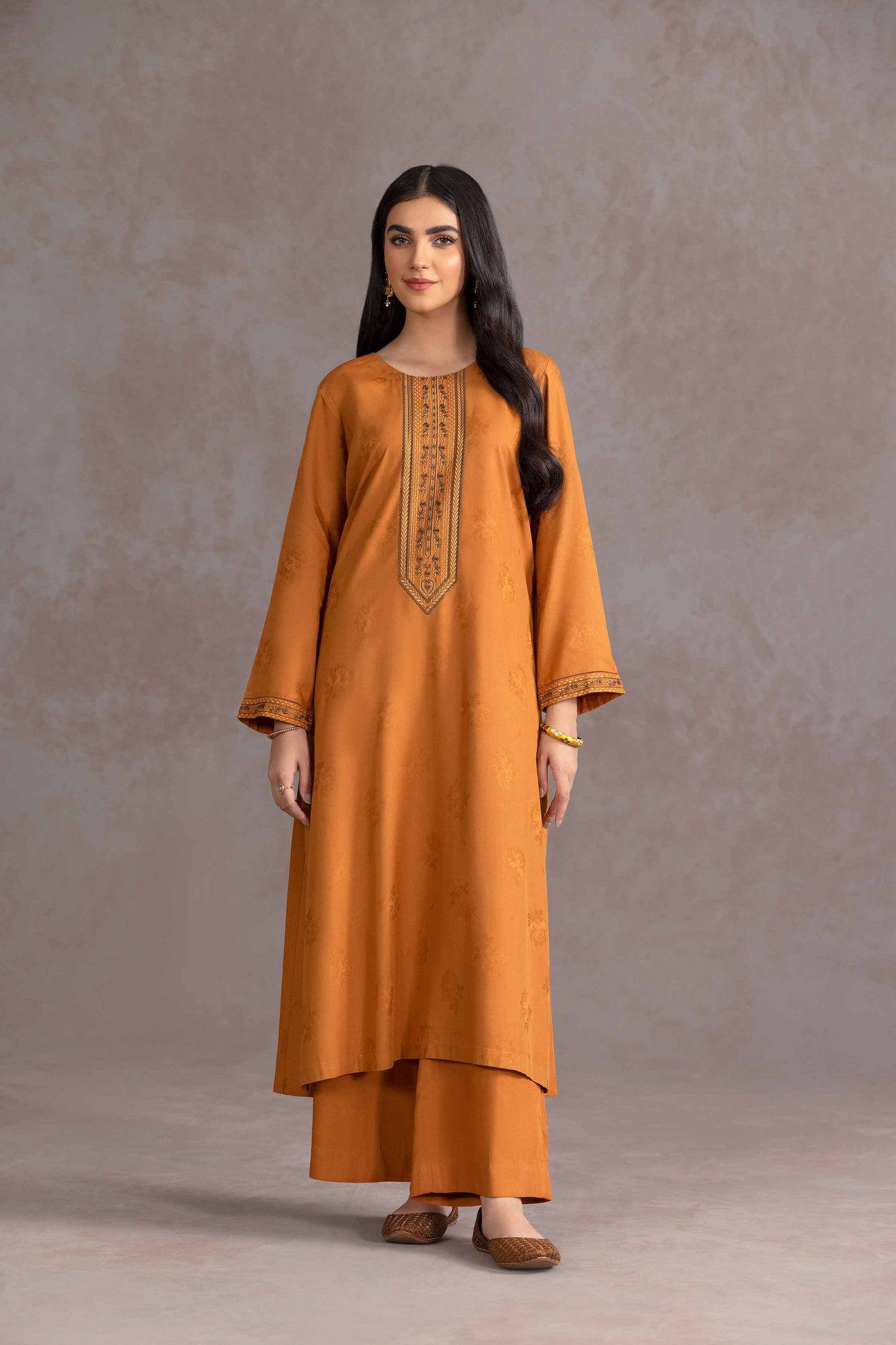 Nishat Linen - 2 Piece - Embroidered Suit - KPW23-11