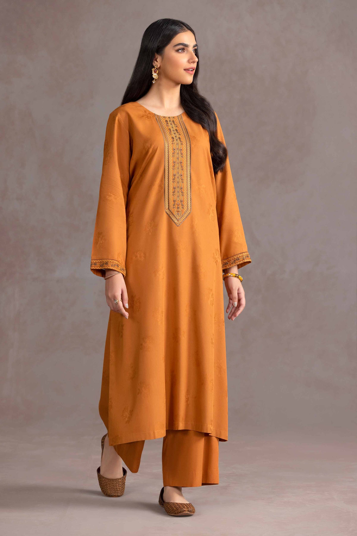 Nishat Linen - 2 Piece - Embroidered Suit - KPW23-11