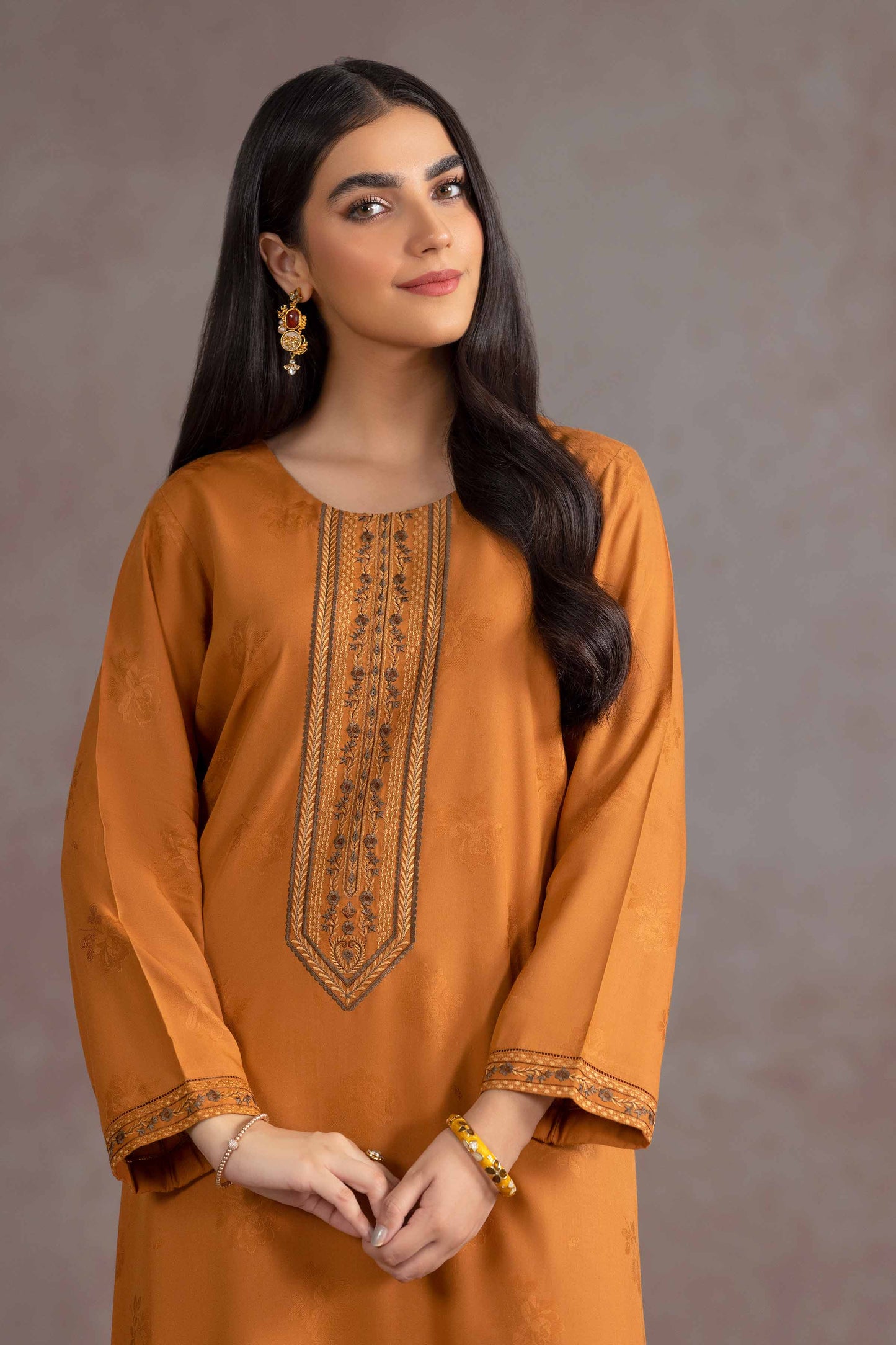 Nishat Linen - 2 Piece - Embroidered Suit - KPW23-11