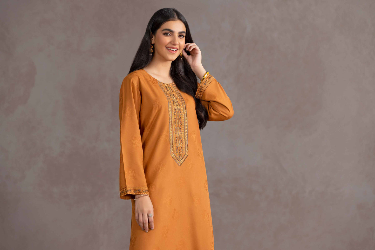 Nishat Linen - 2 Piece - Embroidered Suit - KPW23-11