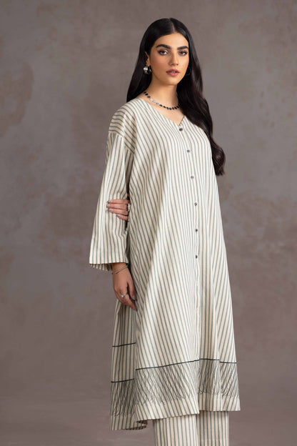 Nishat Linen - 2 Piece - Embroidered Suit - KPW23-14