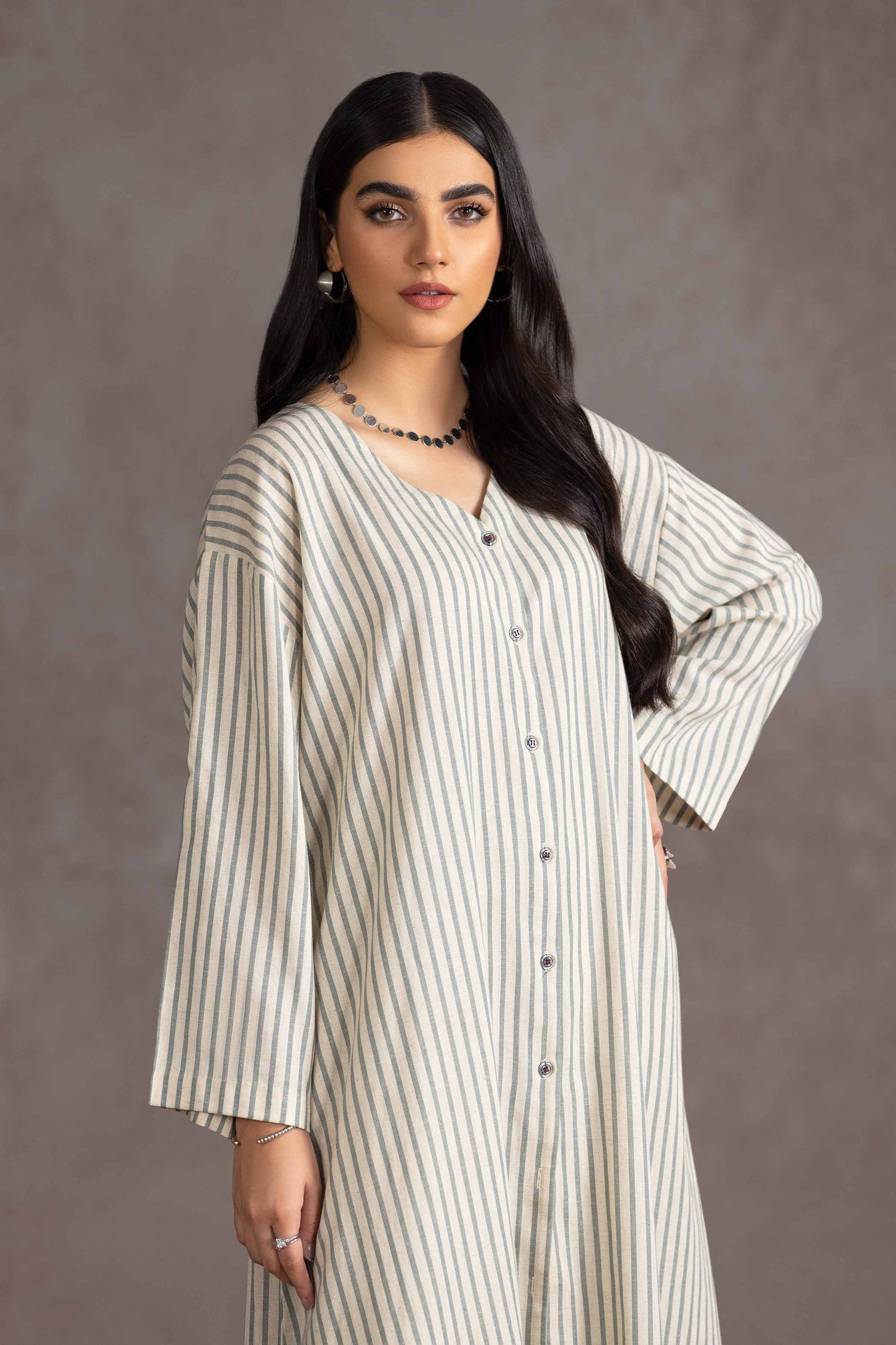 Nishat Linen - 2 Piece - Embroidered Suit - KPW23-14