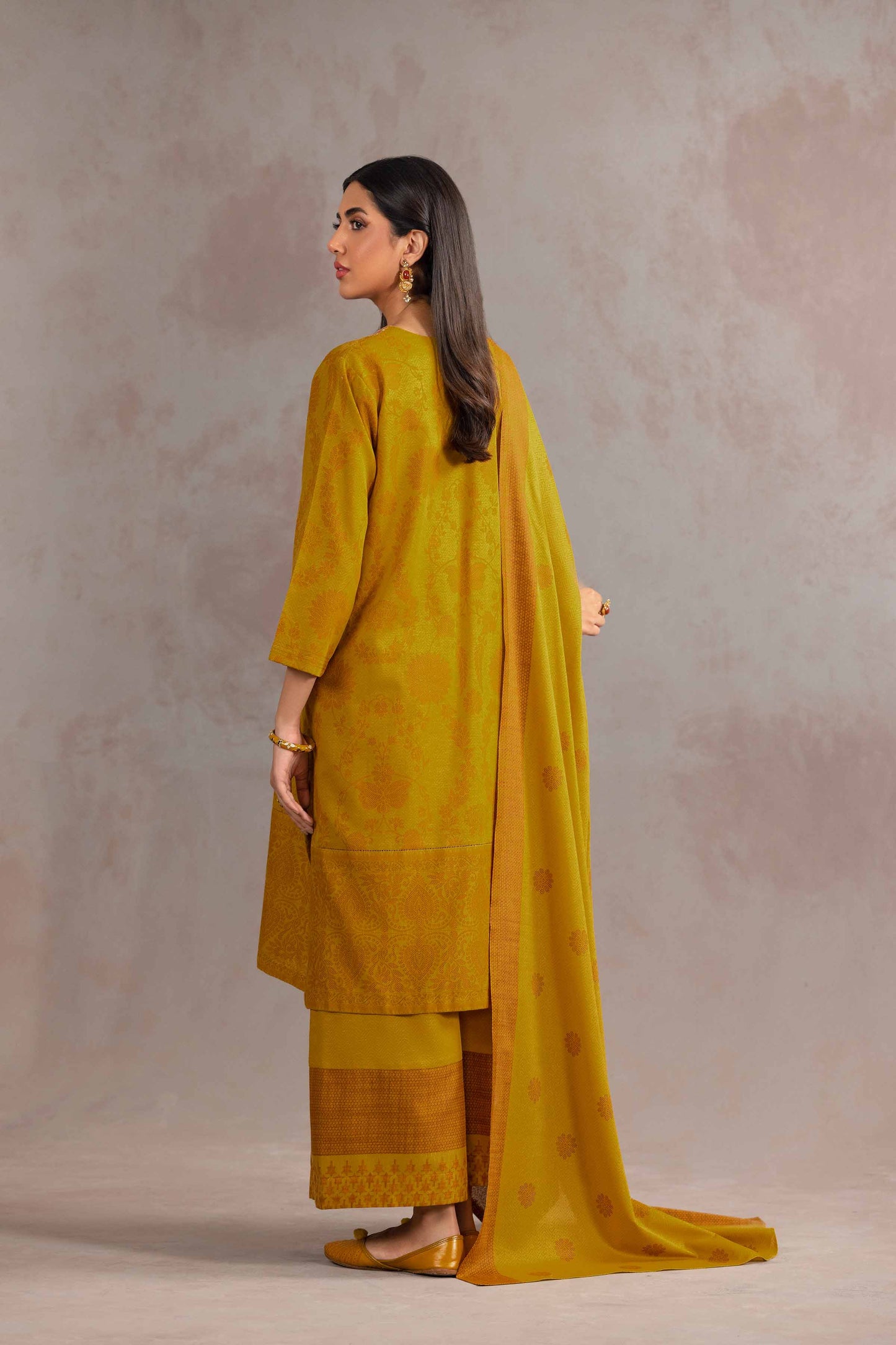 Nishat Linen - 3 Piece - Printed Embroidered Suit - KPW23-15