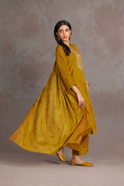 Nishat Linen - 3 Piece - Printed Embroidered Suit - KPW23-15