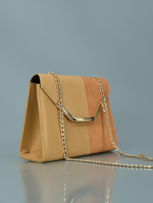 Limelight - Two-Toned Textured Handbag