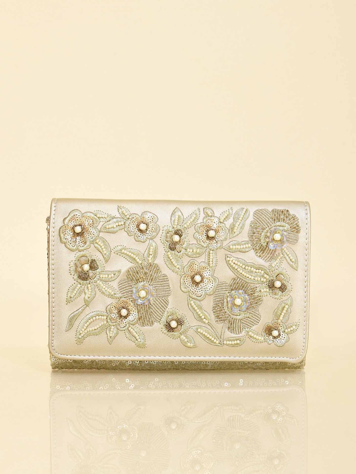 Limelight - Embellished Clutch