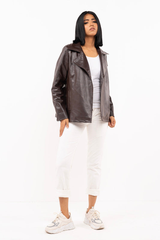 Leather Coat