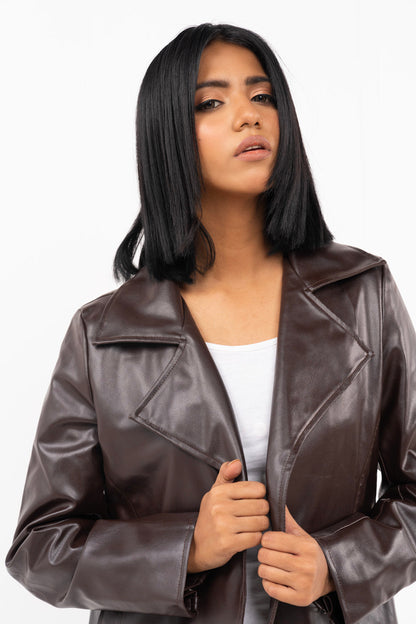 Leather Coat