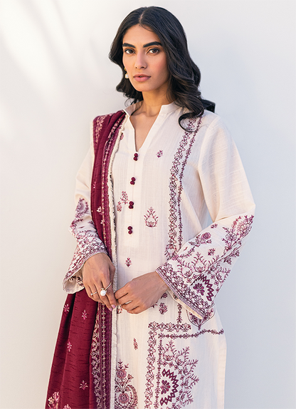 3 PC Embroidered Suit