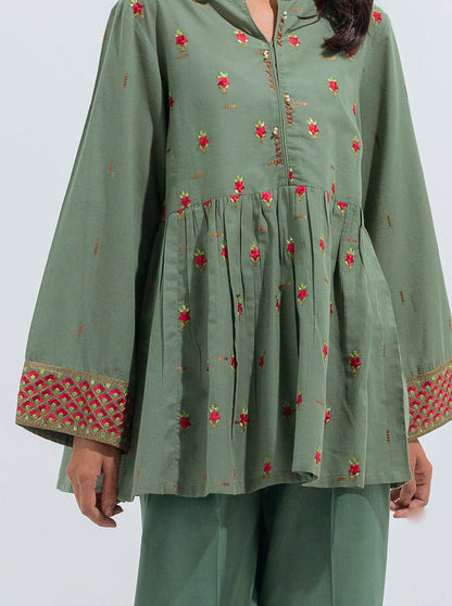 Beechtree - Embroidered Shirt With Pant