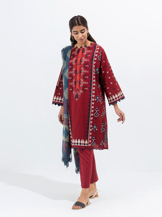 Beechtree - Bashful Rouge-Printed-3P (UNSTITCHED)